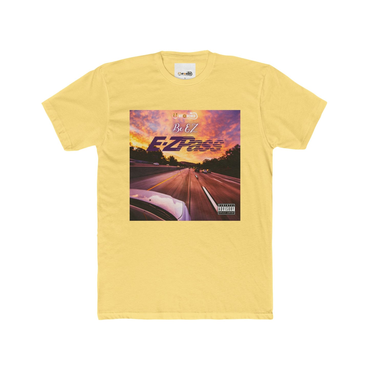 Cover Art Collection Unisex Cotton Crew Tee - 'EZ Pass' Graphic T-Shirt