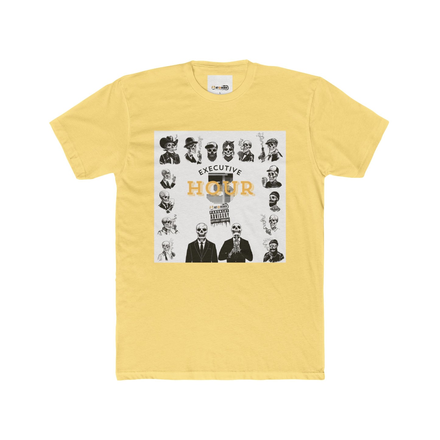 Cover Art Collection Unisex Cotton Crew Tee - 'Executive Hour 3' Graphic T-Shirt