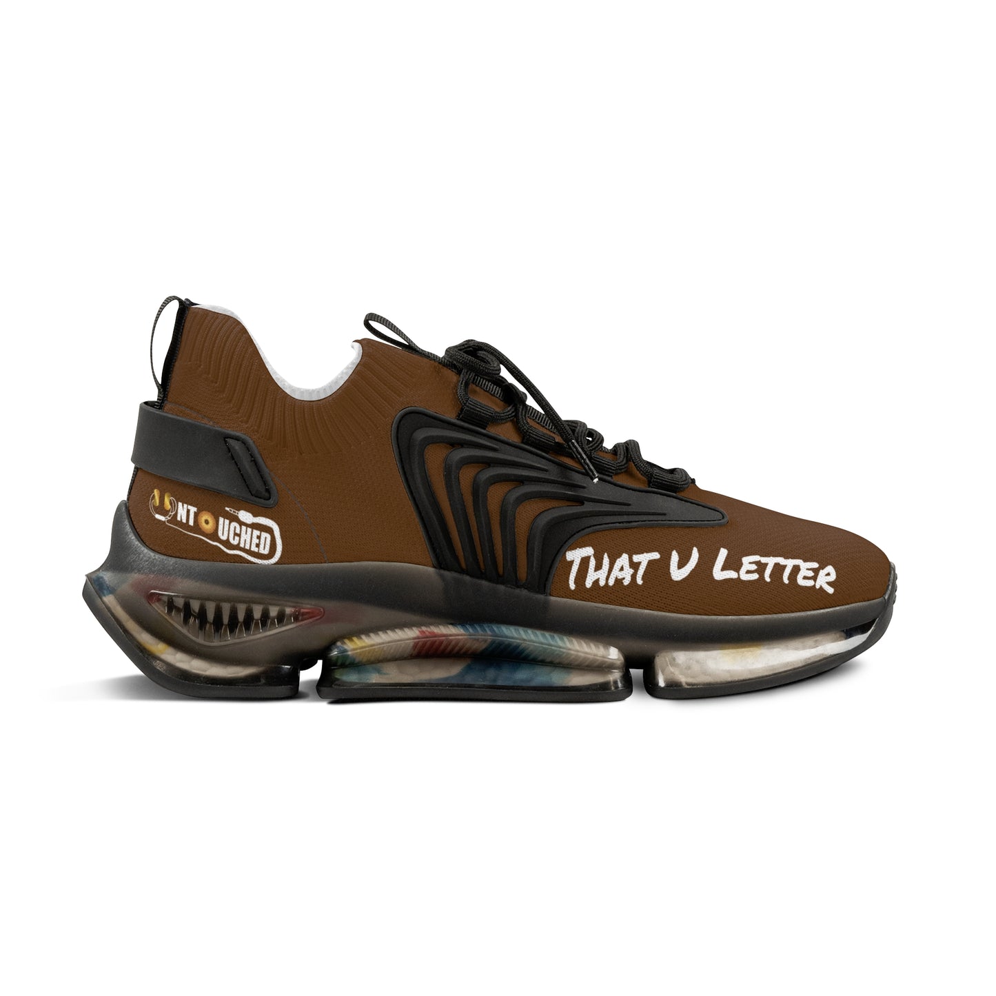 Brownie UNTOUCHED Men's Mesh Sneakers 'That U Letter'