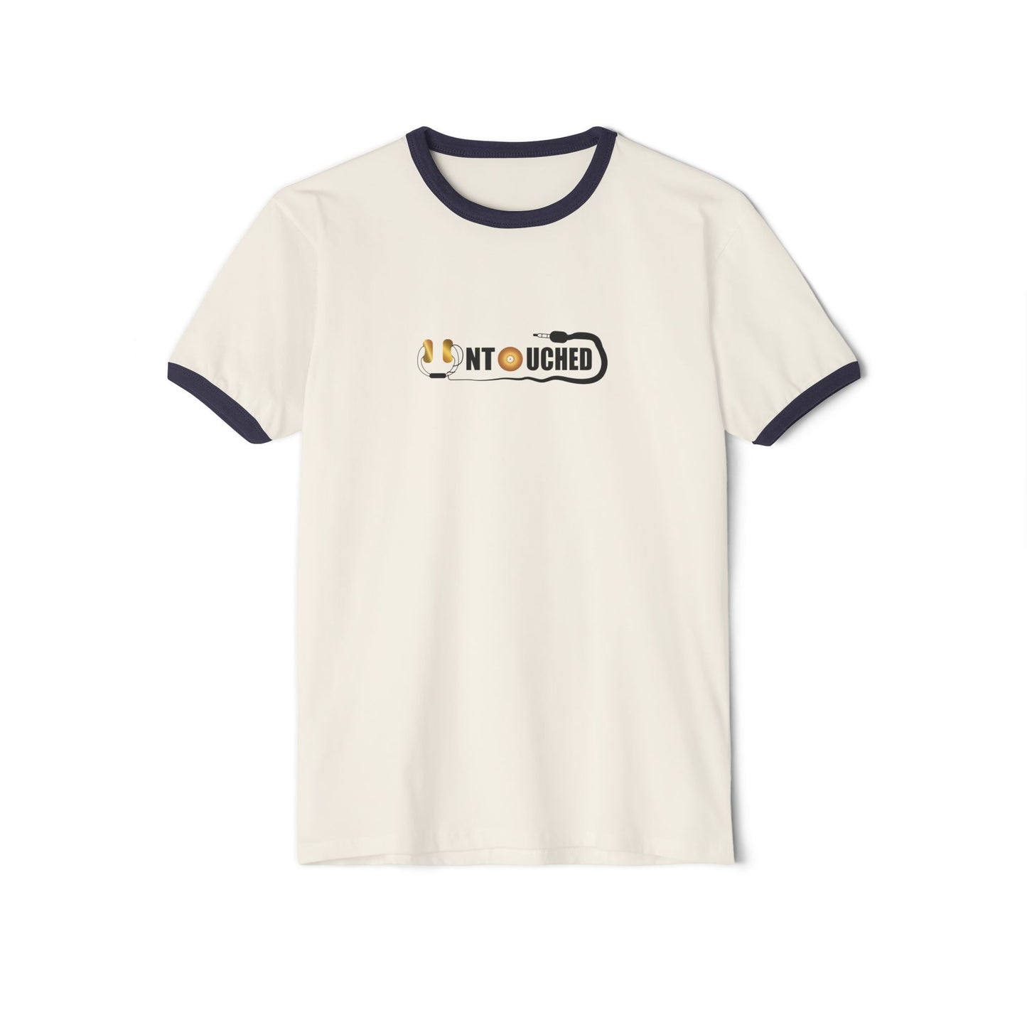 UNTOUCHED Unisex Cotton Ringer T-Shirt