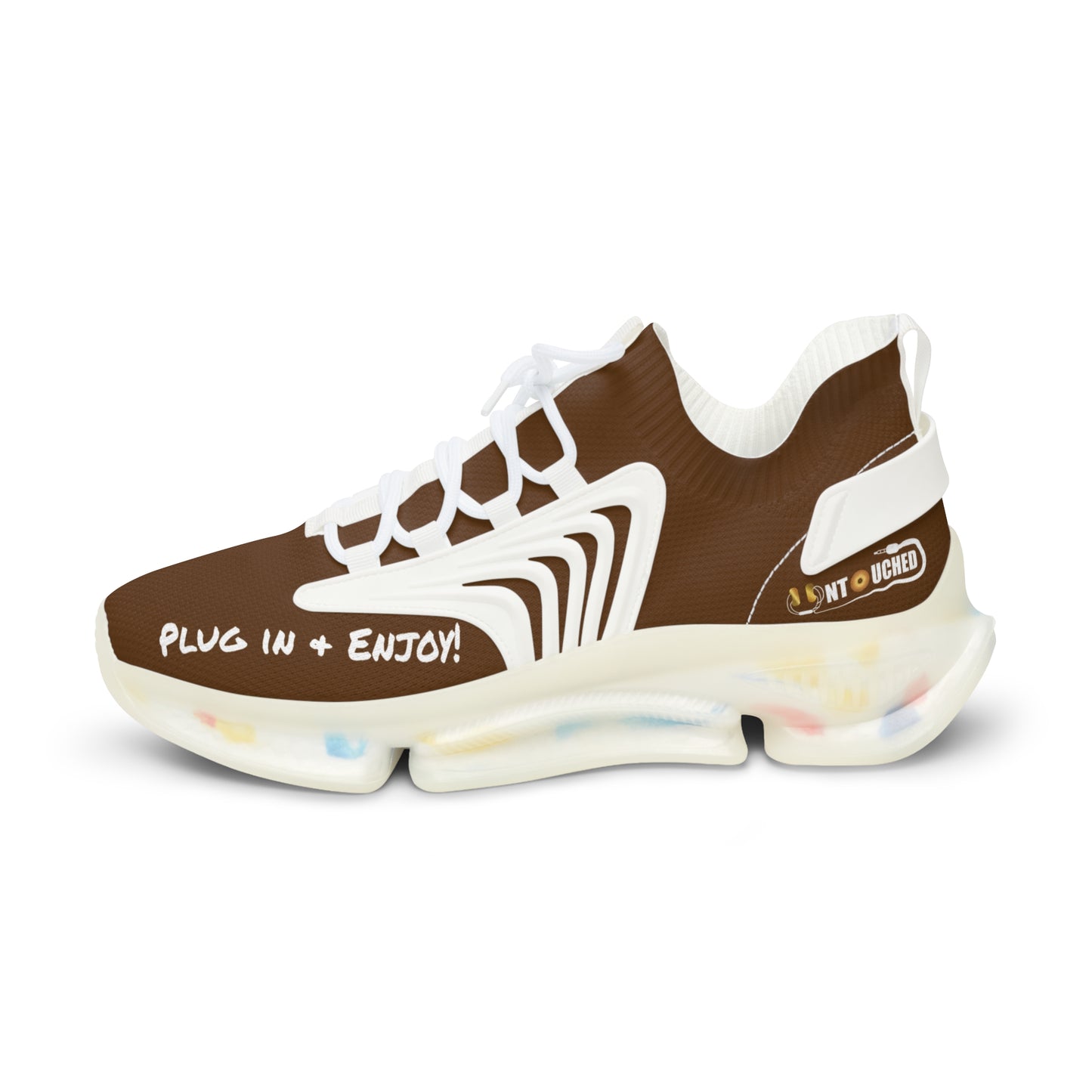 Brownie UNTOUCHED Men's Mesh Sneakers 'That U Letter'