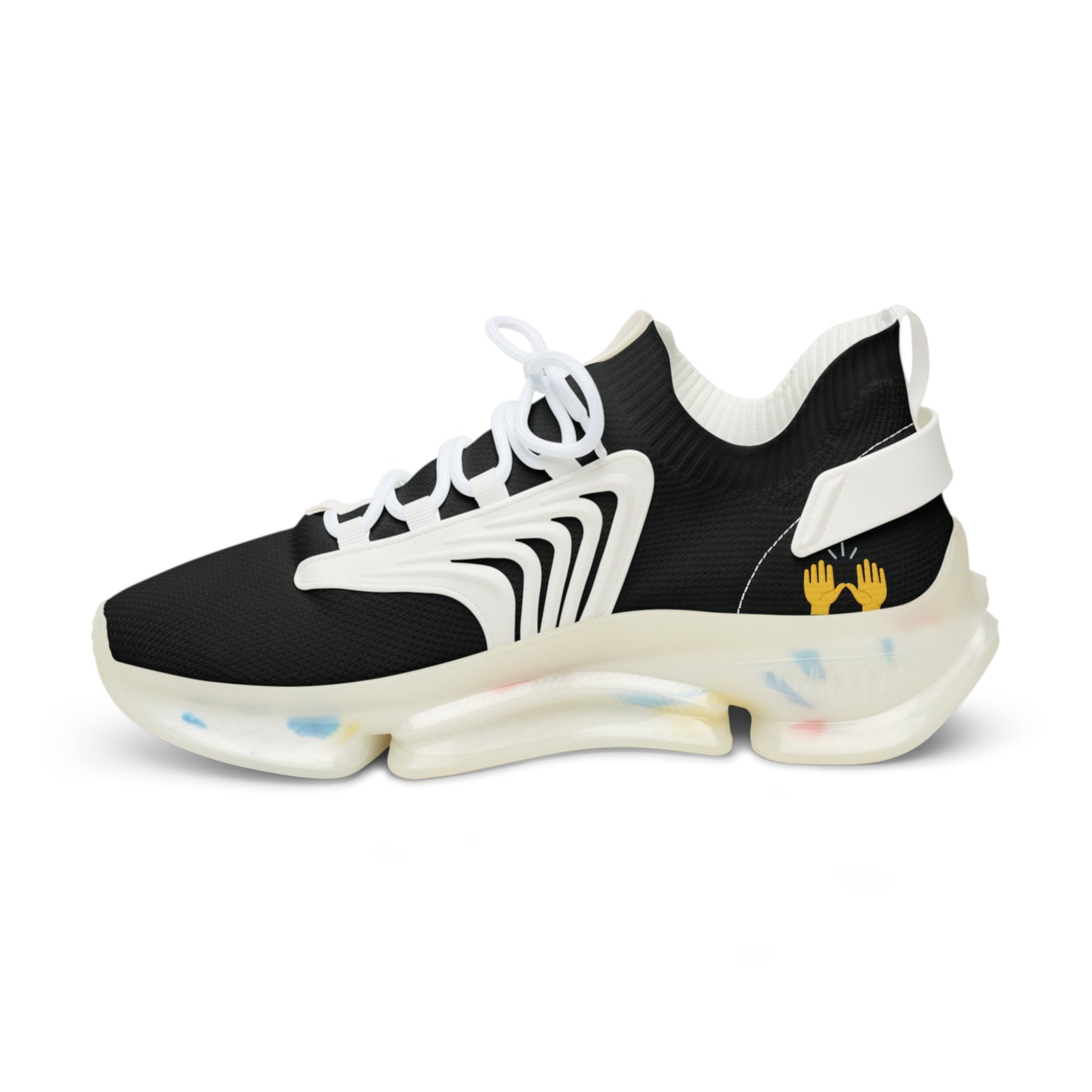 Black Panther UNTOUCHED Men's Mesh Sneakers 'That U Letter'