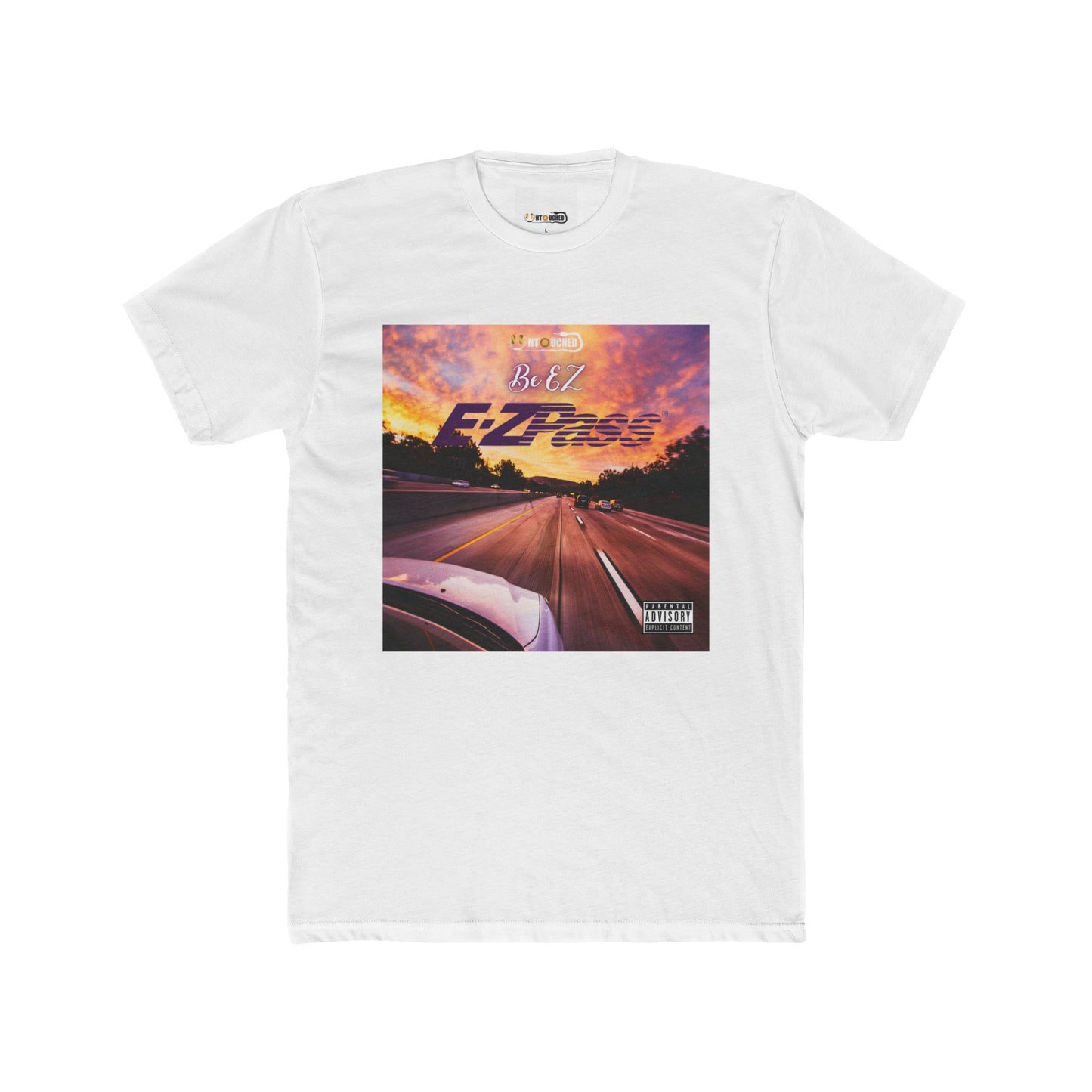 Cover Art Collection Unisex Cotton Crew Tee - 'EZ Pass' Graphic T-Shirt