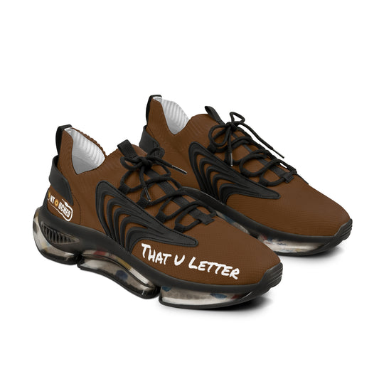 Brownie UNTOUCHED Men's Mesh Sneakers 'That U Letter'