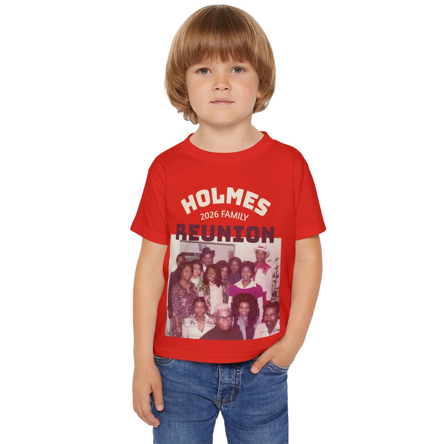 Copy of Holmes 2026 Family Reunion Toddlers T Shirts