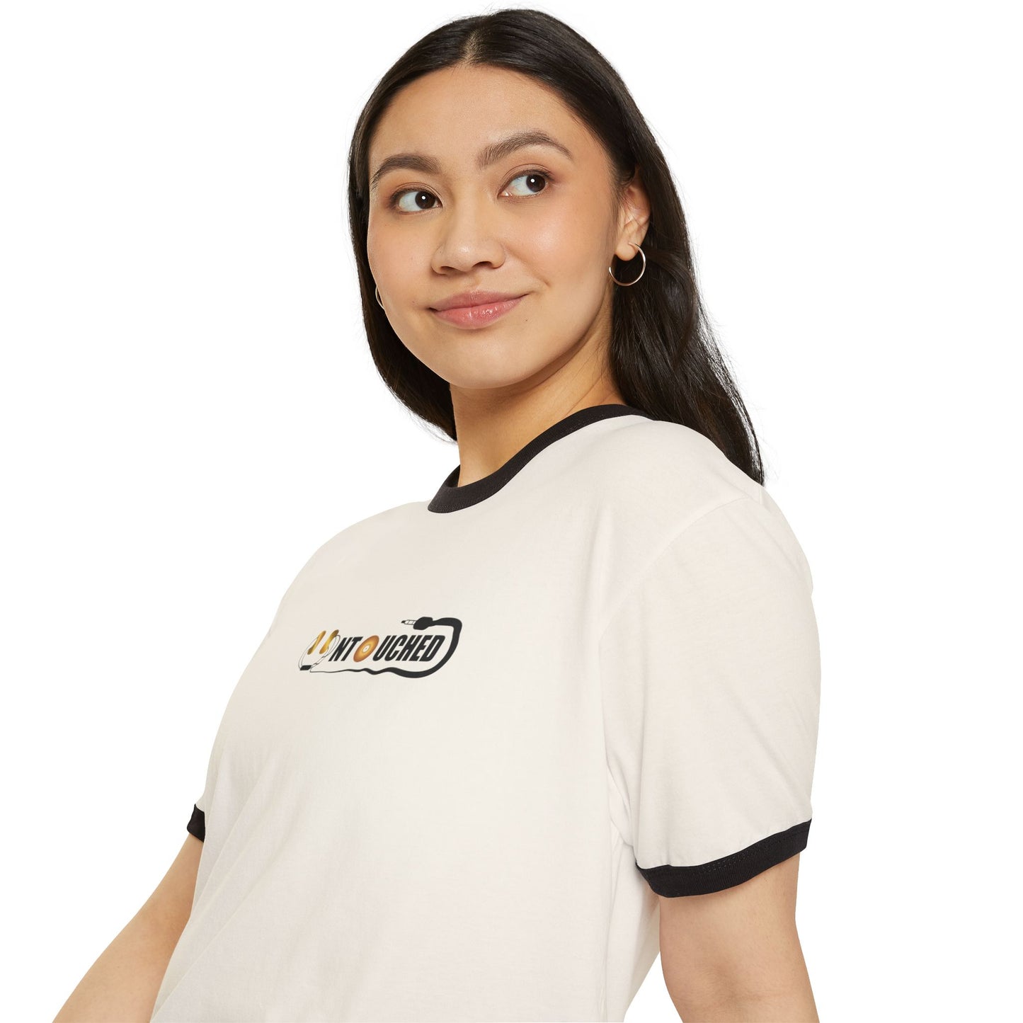 UNTOUCHED Unisex Cotton Ringer T-Shirt