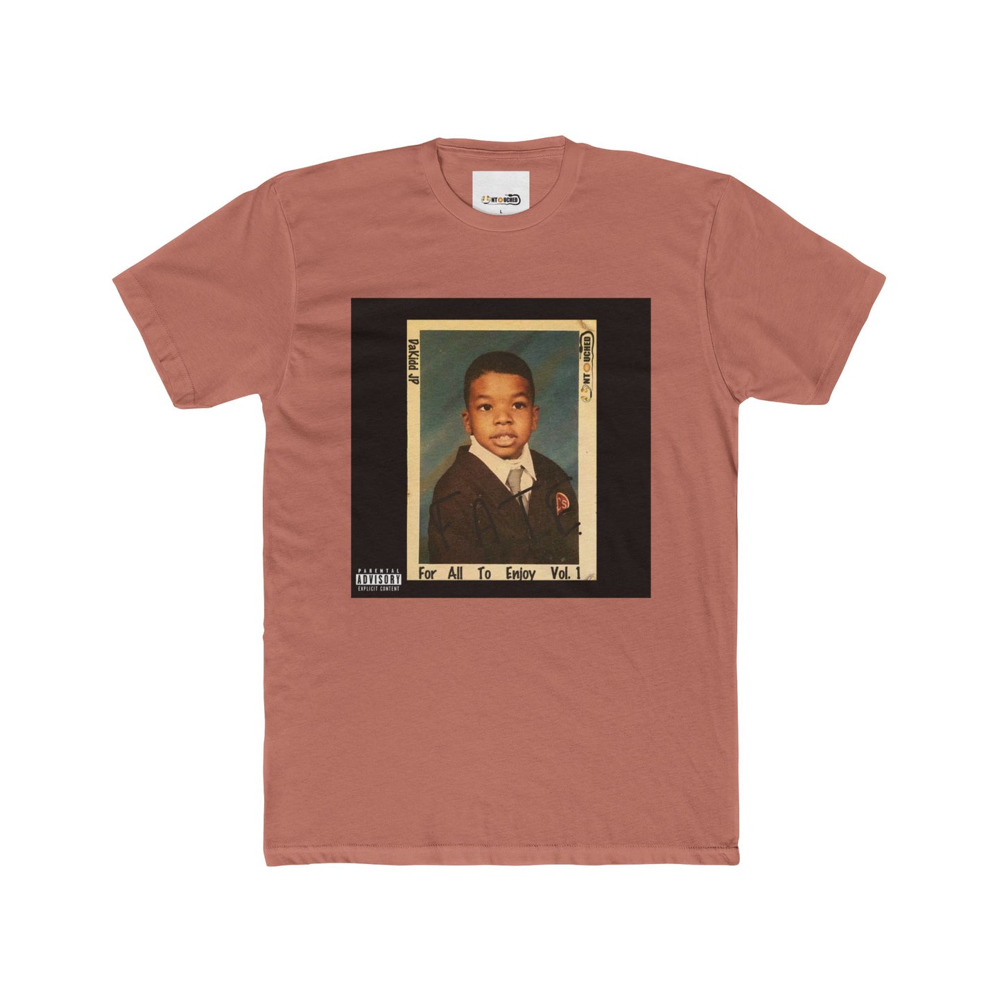 Cover Art Collection Unisex Cotton Crew Tee - 'F.A.T.E. Vol 1' Graphic T-Shirt