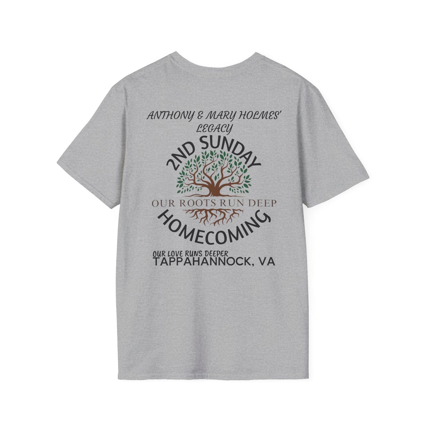 The Anthony & Mary Ethel Holmes Family Reunion T-Shirt — 2026