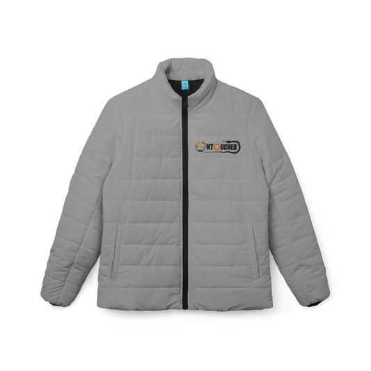 Grey Women’s Stylish UNTOUCHED Puffer Jacket - Perfect for Cozy Days & Outdoor Adventures