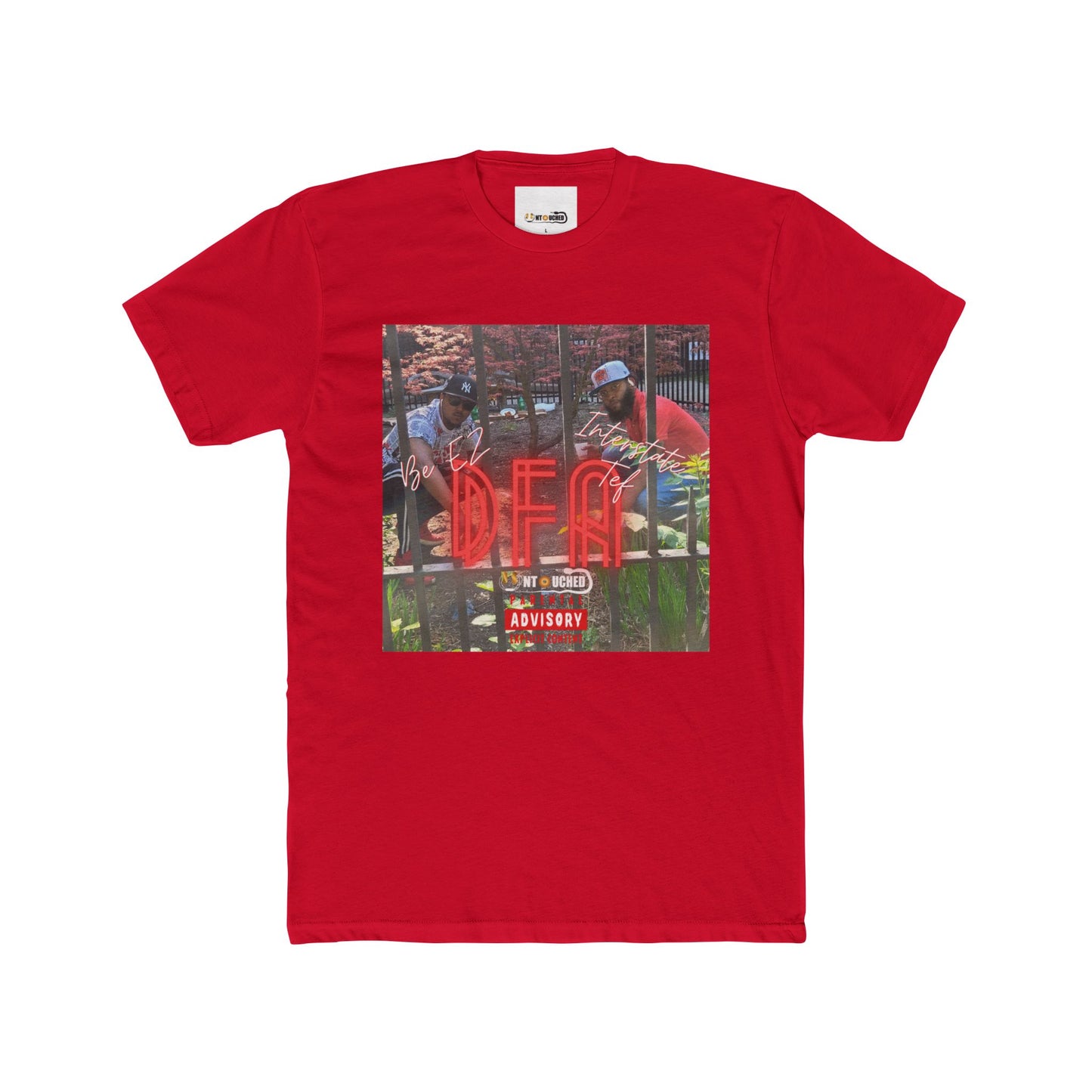 Cover Art Collection Unisex Cotton Crew Tee - 'DFA' Graphic T-Shirt