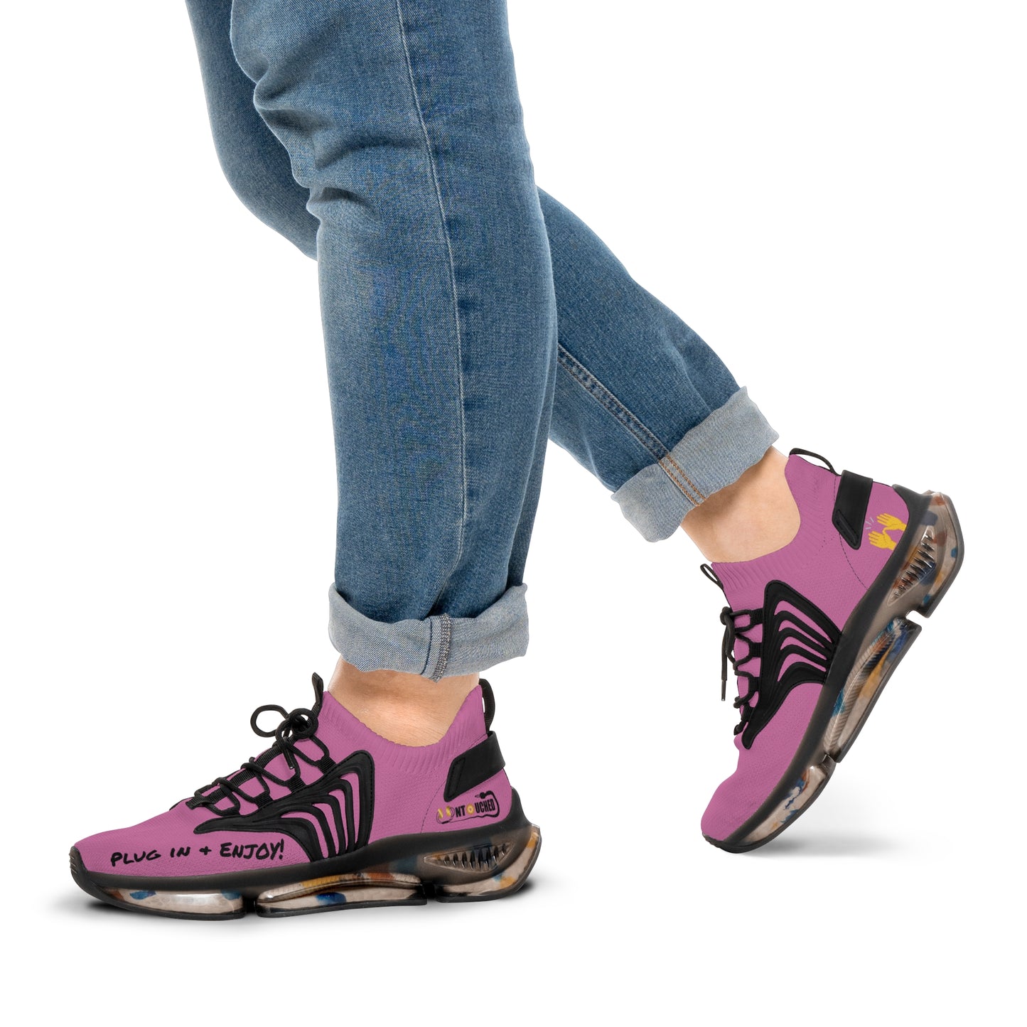 Pink Panther UNTOUCHED Men's Mesh Sneakers 'That U Letter'