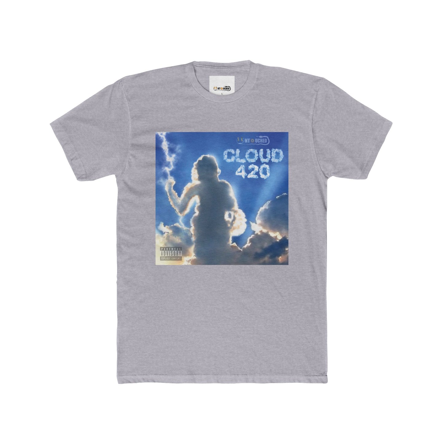 Cover Art Collection Unisex Cotton Crew Tee - 'Cloud 420' Graphic T-Shirt