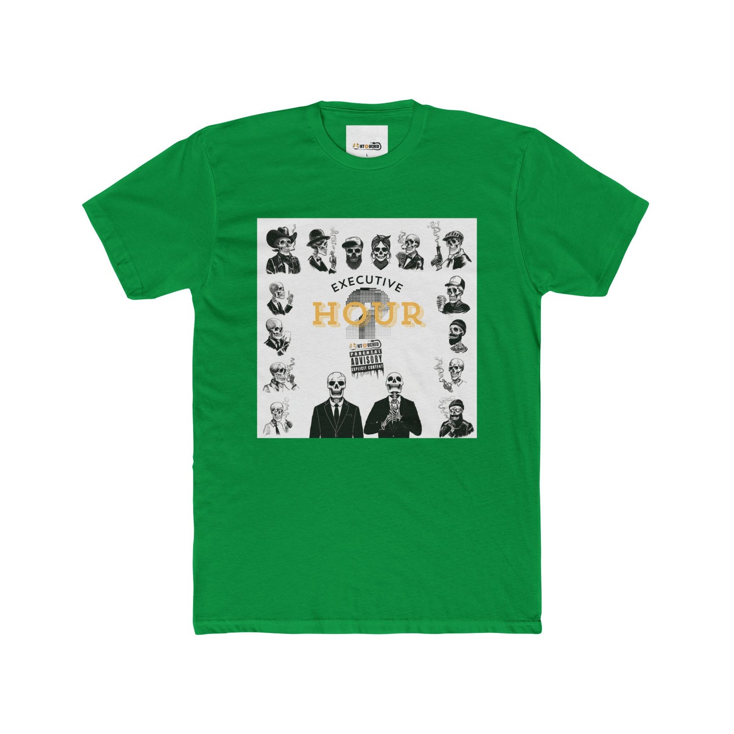 Cover Art Collection Unisex Cotton Crew Tee - 'Executive Hour 2' Graphic T-Shirt