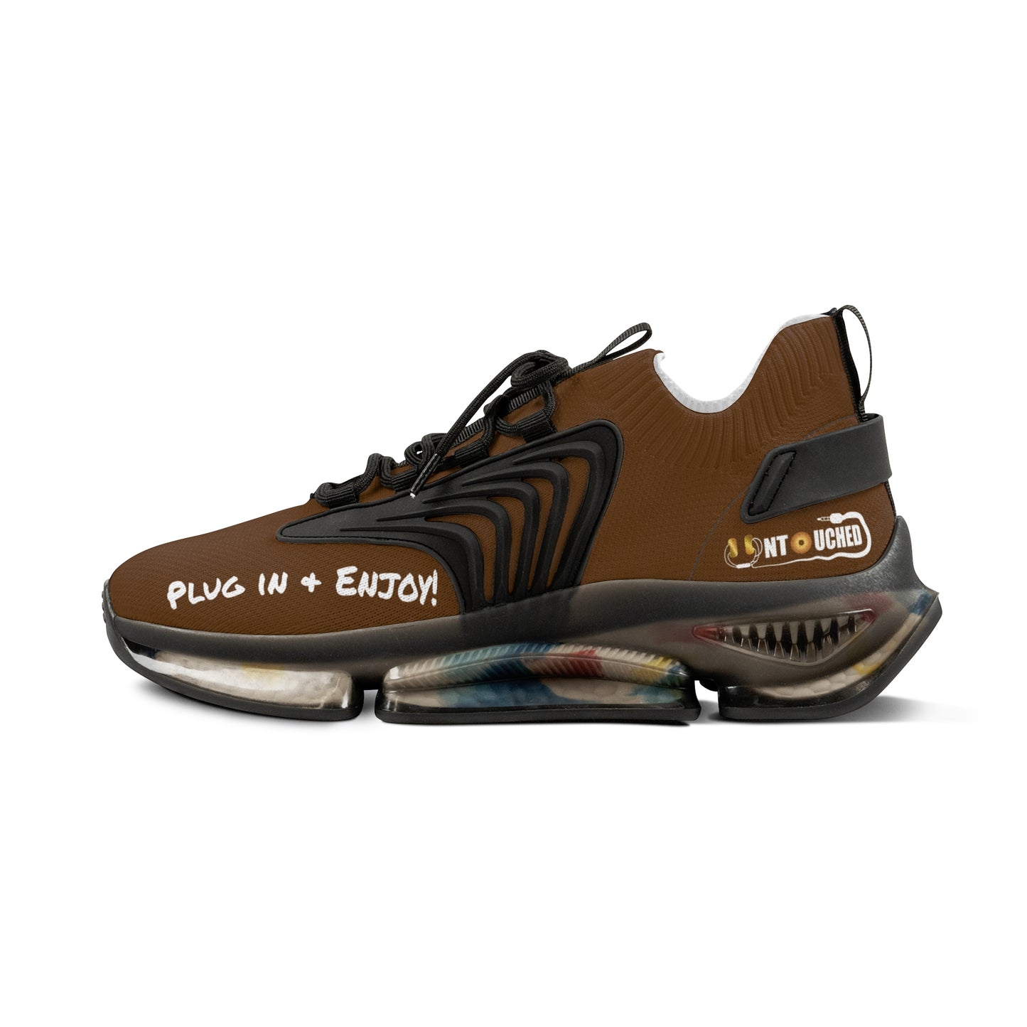 Brownie UNTOUCHED Men's Mesh Sneakers 'That U Letter'