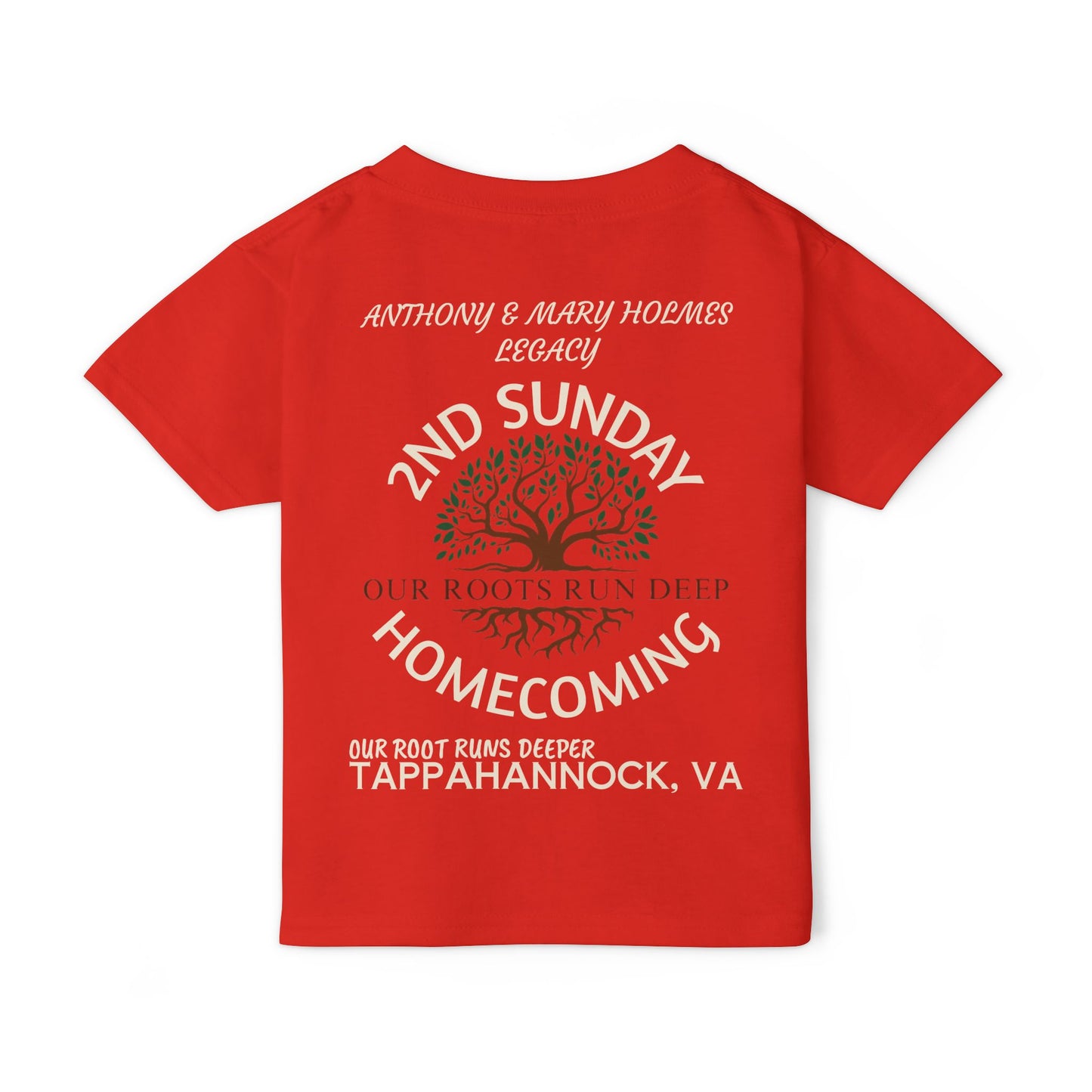 Copy of Holmes 2026 Family Reunion Toddlers T Shirts