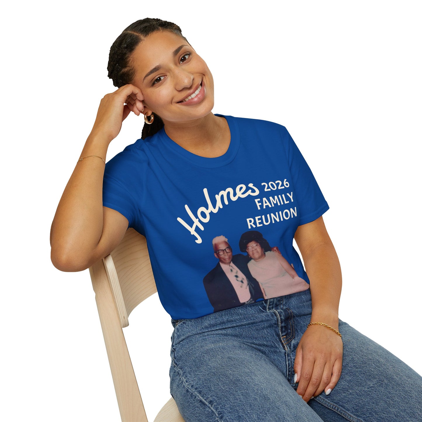 The Anthony & Mary Ethel Holmes Family Reunion T-Shirt — 2026