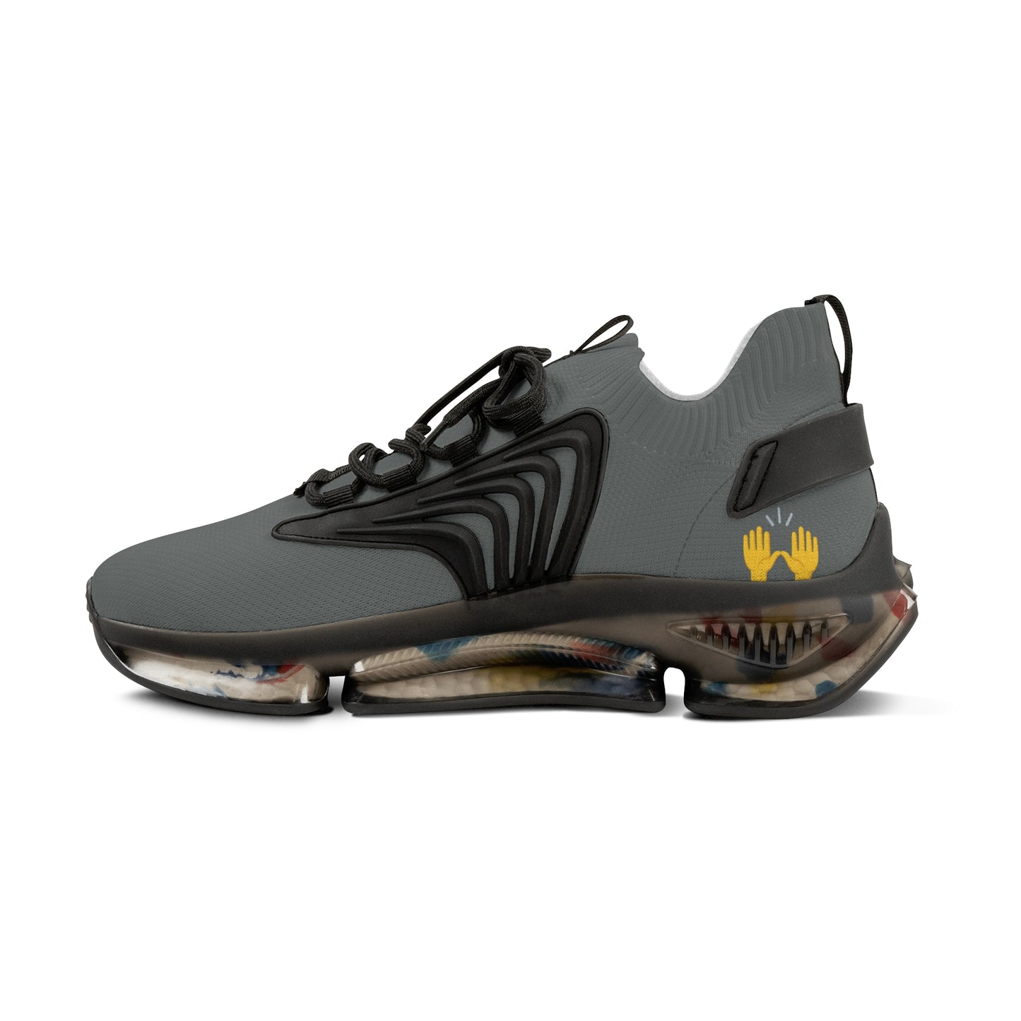 Smoke UNTOUCHED Men's Mesh Sneakers 'That U Letter'