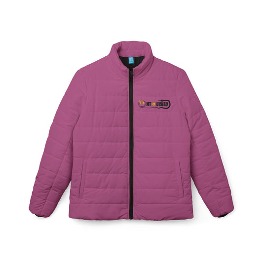 Pink Women’s Stylish UNTOUCHED Puffer Jacket - Perfect for Cozy Days & Outdoor Adventures
