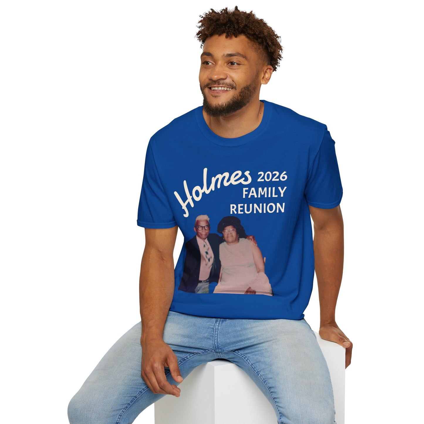 The Anthony & Mary Ethel Holmes Family Reunion T-Shirt — 2026