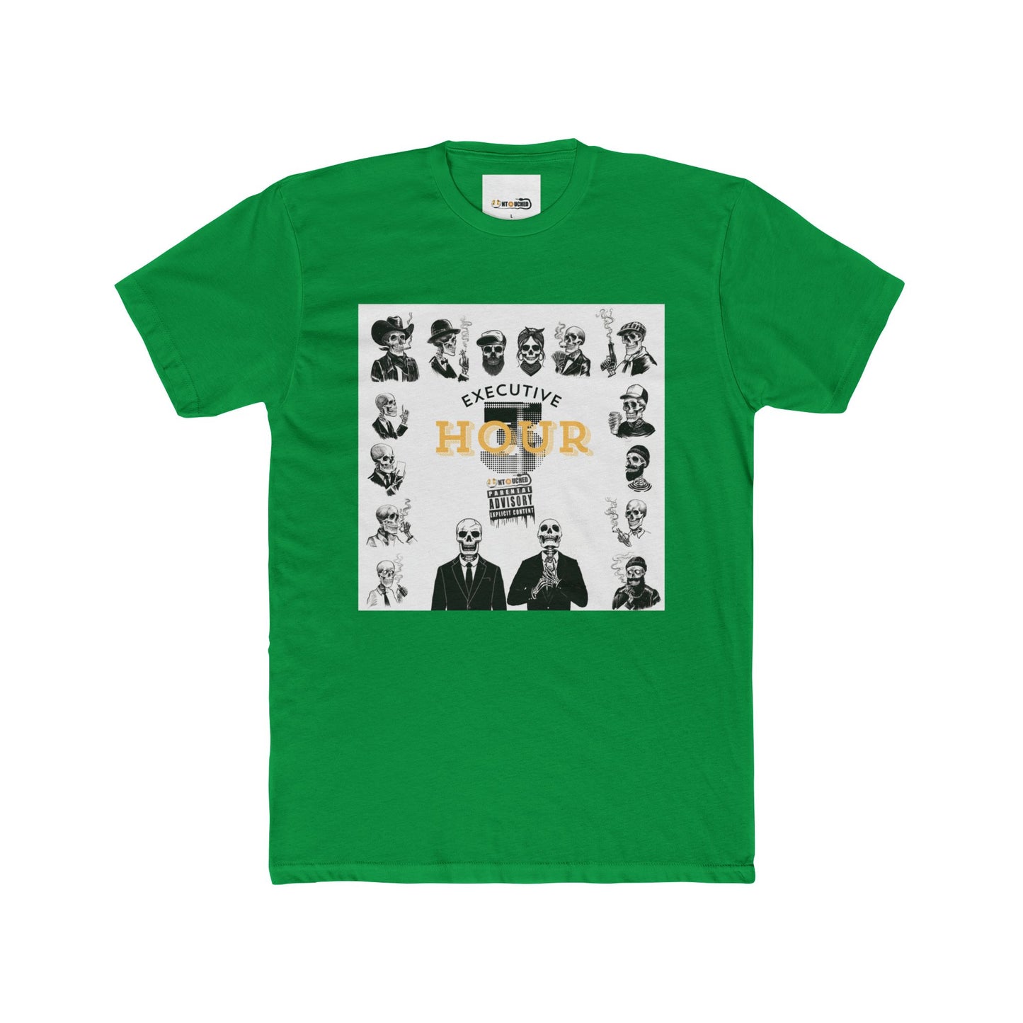 Cover Art Collection Unisex Cotton Crew Tee - 'Executive Hour 3' Graphic T-Shirt