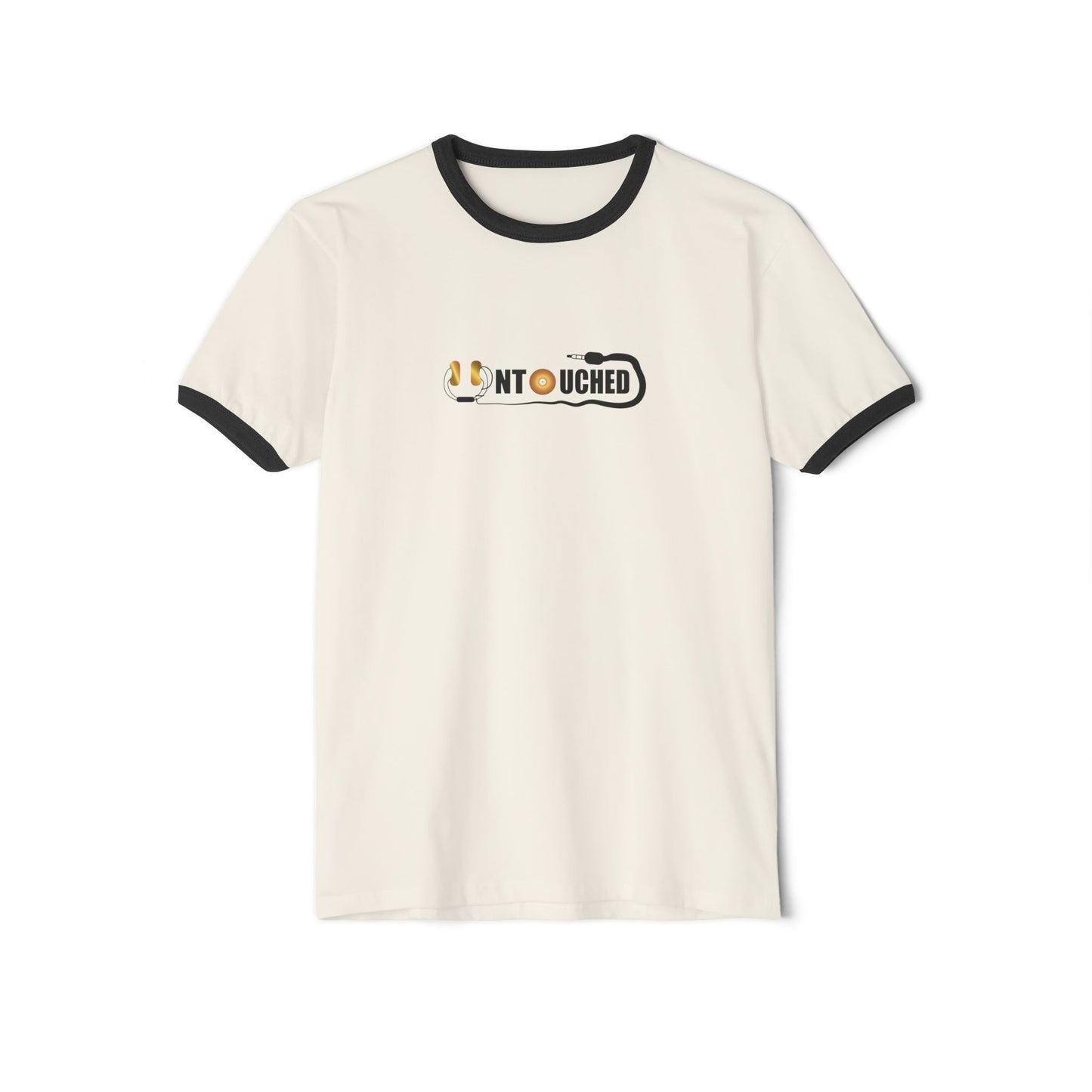 UNTOUCHED Unisex Cotton Ringer T-Shirt