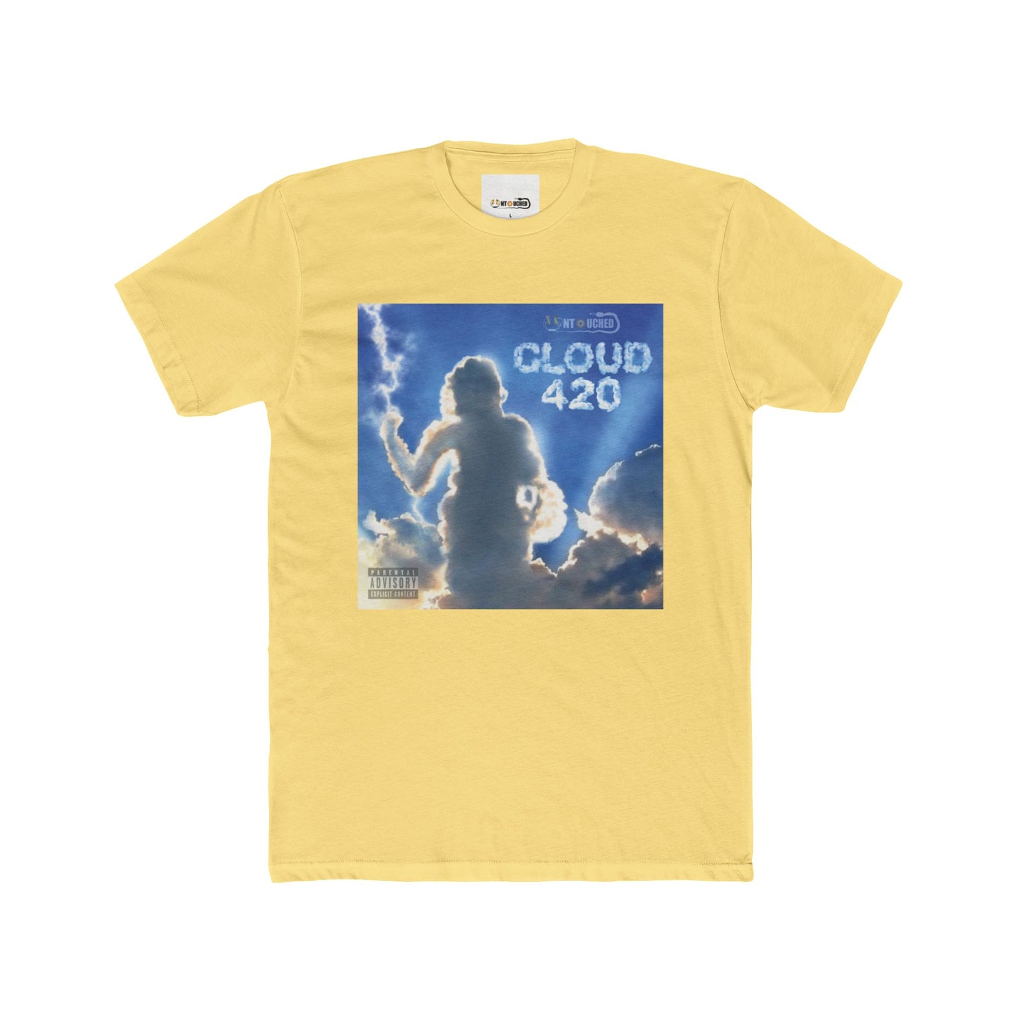 Cover Art Collection Unisex Cotton Crew Tee - 'Cloud 420' Graphic T-Shirt