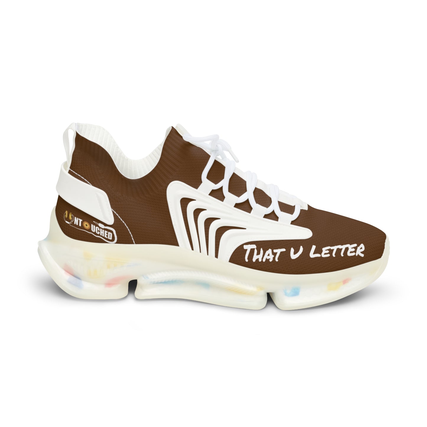 Brownie UNTOUCHED Men's Mesh Sneakers 'That U Letter'