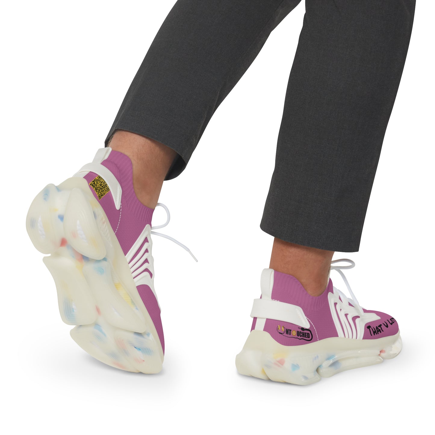 Pink Panther UNTOUCHED Men's Mesh Sneakers 'That U Letter'