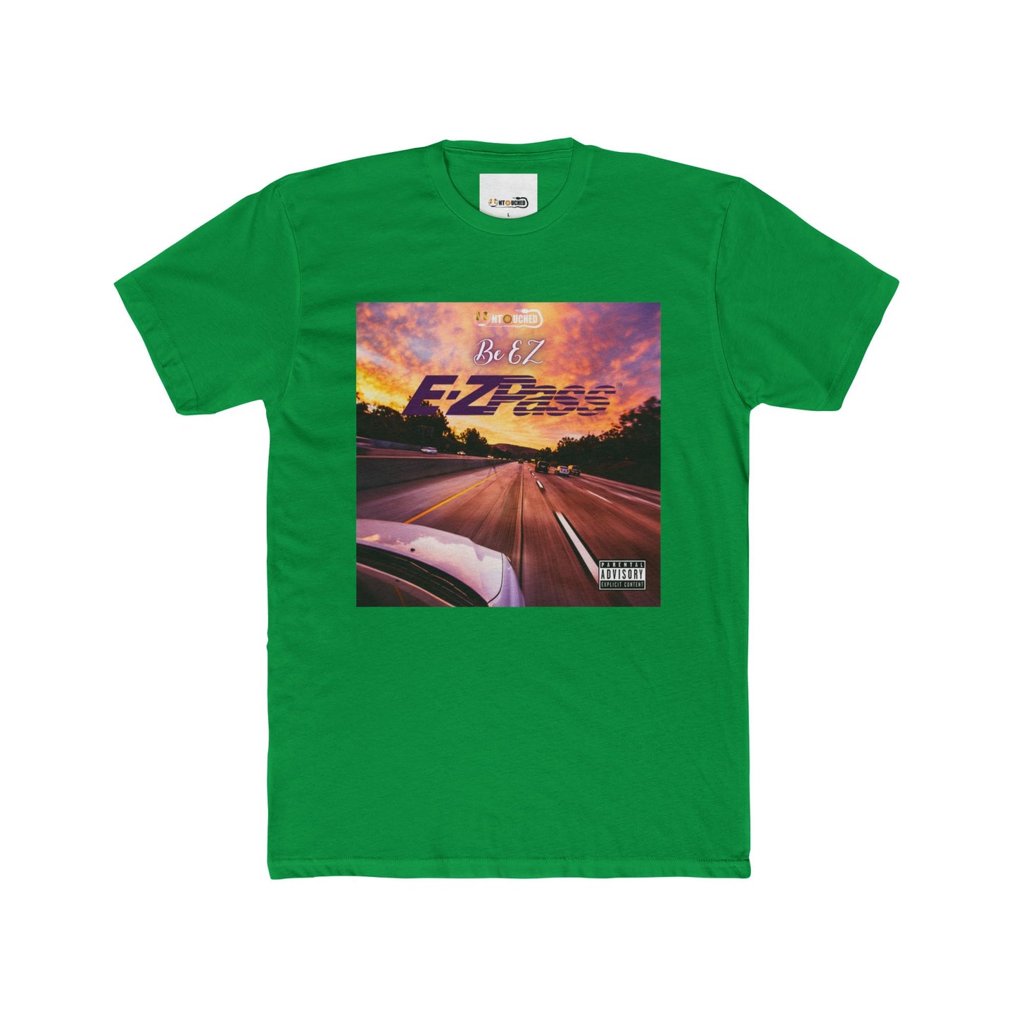 Cover Art Collection Unisex Cotton Crew Tee - 'EZ Pass' Graphic T-Shirt