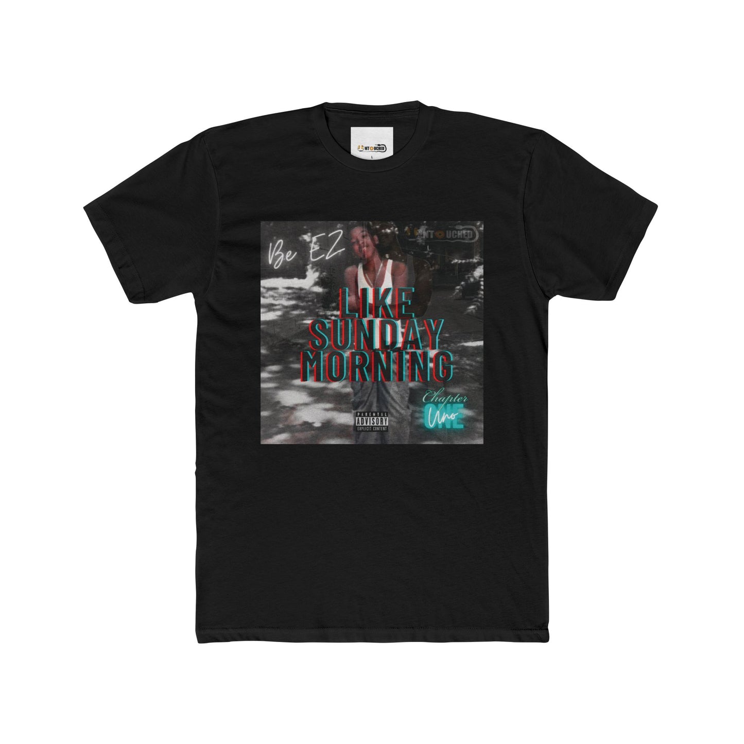 Cover Art Collection Unisex Cotton Crew Tee - 'Like Sunday Morning Part 1' Graphic T-Shirt