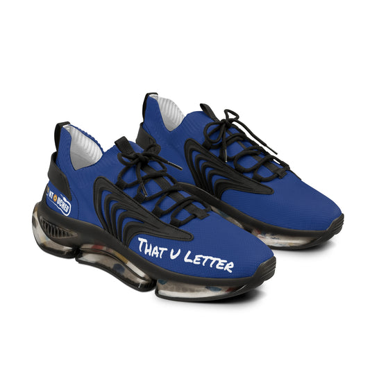 Royal UNTOUCHED Men's Mesh Sneakers 'That U Letter'