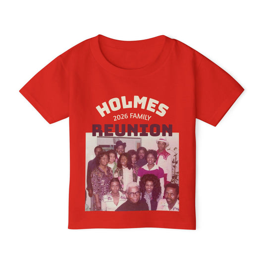 Copy of Holmes 2026 Family Reunion Toddlers T Shirts