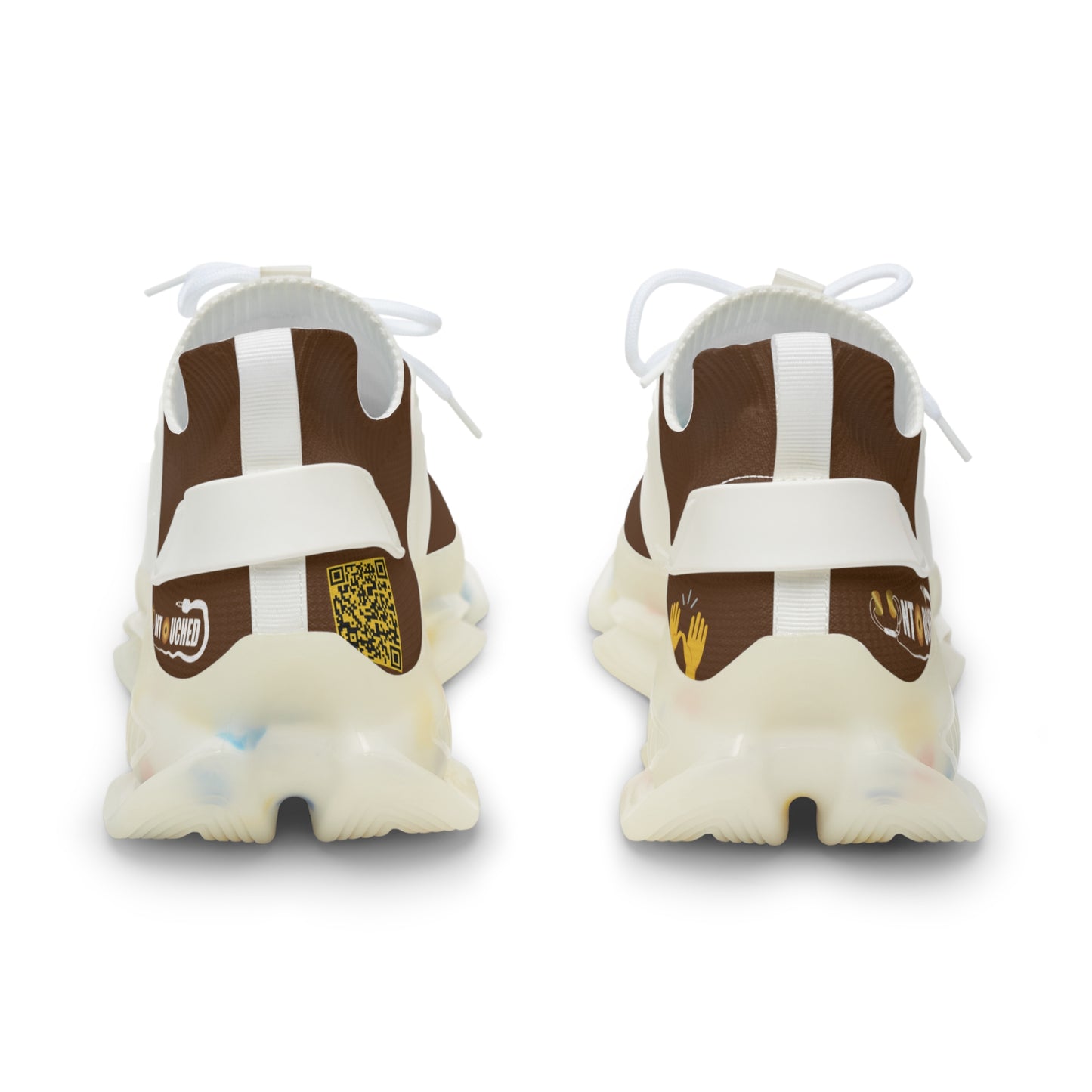 Brownie UNTOUCHED Men's Mesh Sneakers 'That U Letter'