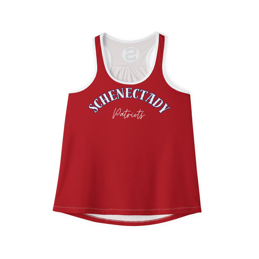 Schenectady Patriots Women’s Tank Top, Sports Apparel, Workout Shirt, Team Spirit Gear, Summer Fashion, Fitness Clothing