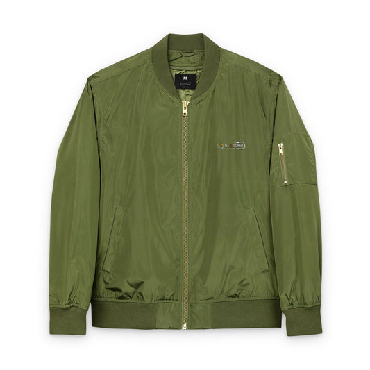 UNTOUCHED Eco-Friendly Embroidered Bomber Jacket - Stylish Outerwear for All Seasons
