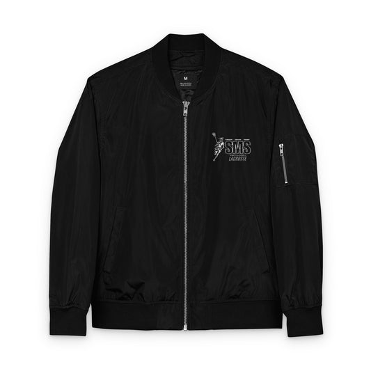 SMS Eco-Friendly Embroidered Bomber Jacket