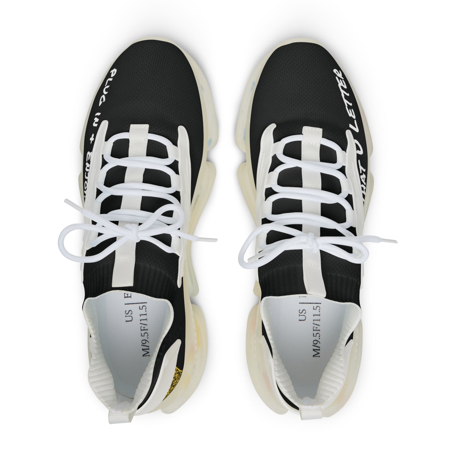 Black Panther UNTOUCHED Men's Mesh Sneakers 'That U Letter'