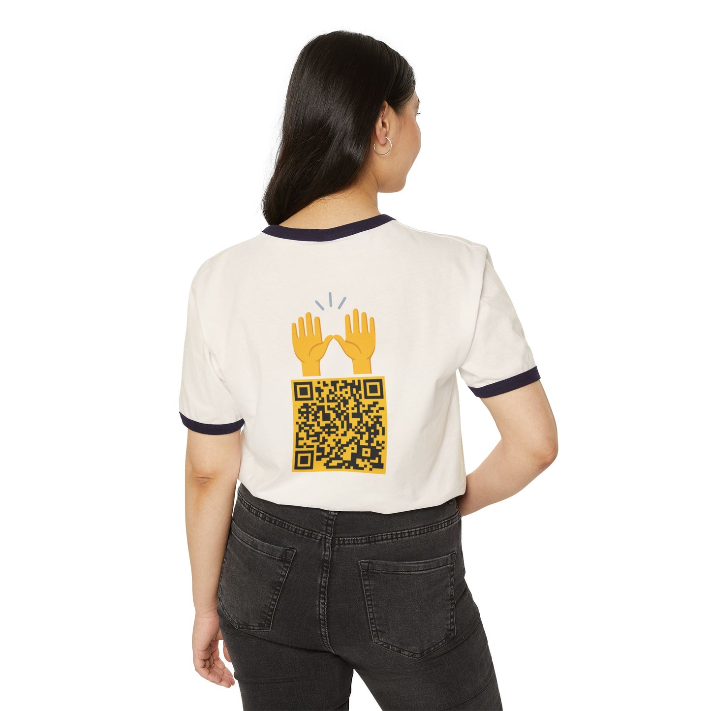 UNTOUCHED Unisex Cotton Ringer T-Shirt