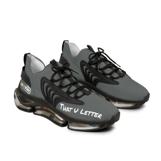 Smoke UNTOUCHED Men's Mesh Sneakers 'That U Letter'