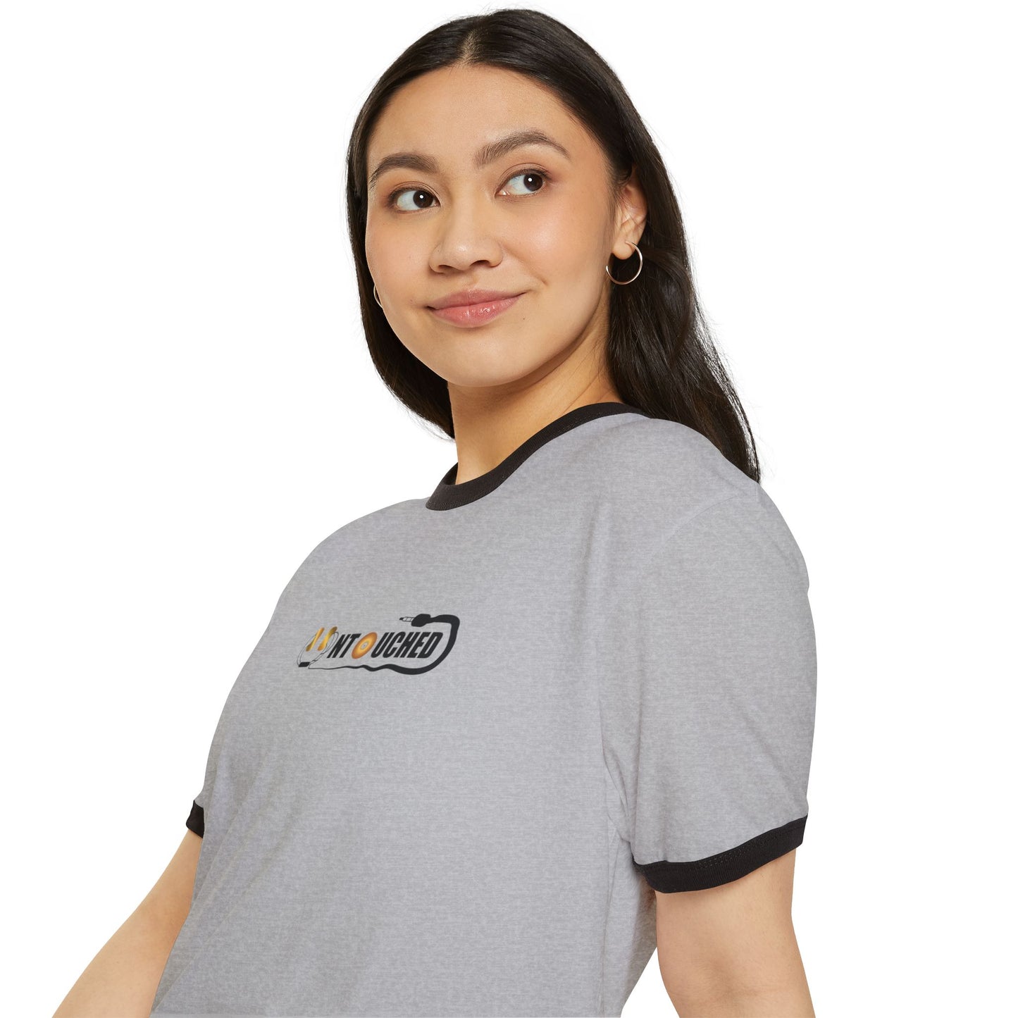 UNTOUCHED Unisex Cotton Ringer T-Shirt