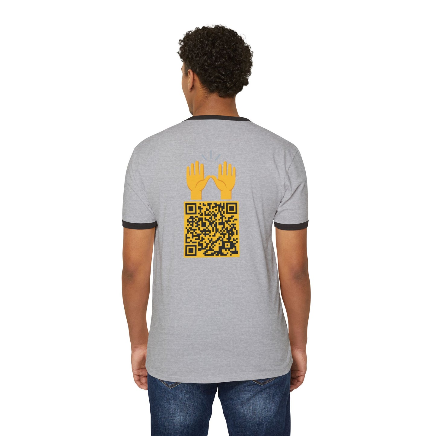 UNTOUCHED Unisex Cotton Ringer T-Shirt