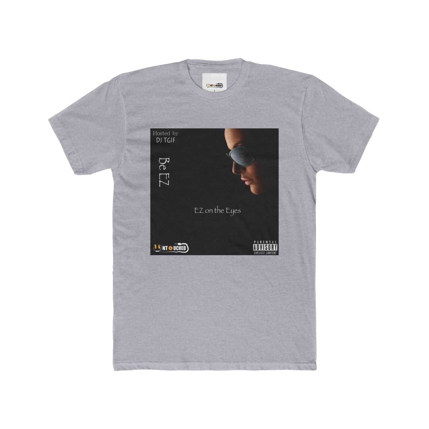Cover Art Collection Unisex Cotton Crew Tee - 'EZ on the Eyes' Graphic T-Shirt